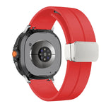 Silicone Magnetic Buckle Strap for Samsung Galaxy Watch 8 /  Galaxy Watch 8 Classic