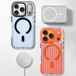 Transparent MagSafe Case with Wireless Charging Ring for iPhone 18 Series