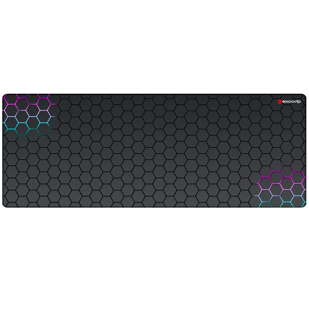 Extended Desk Mat With Stitched Edges Mousepad