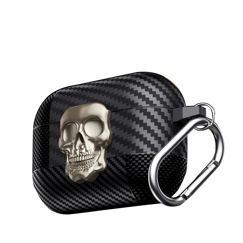 Premium Carbon Fiber TPU Case for AirPods 4