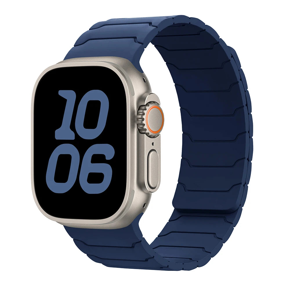 Adjustable Magnetic Silicone Band for Apple Watch