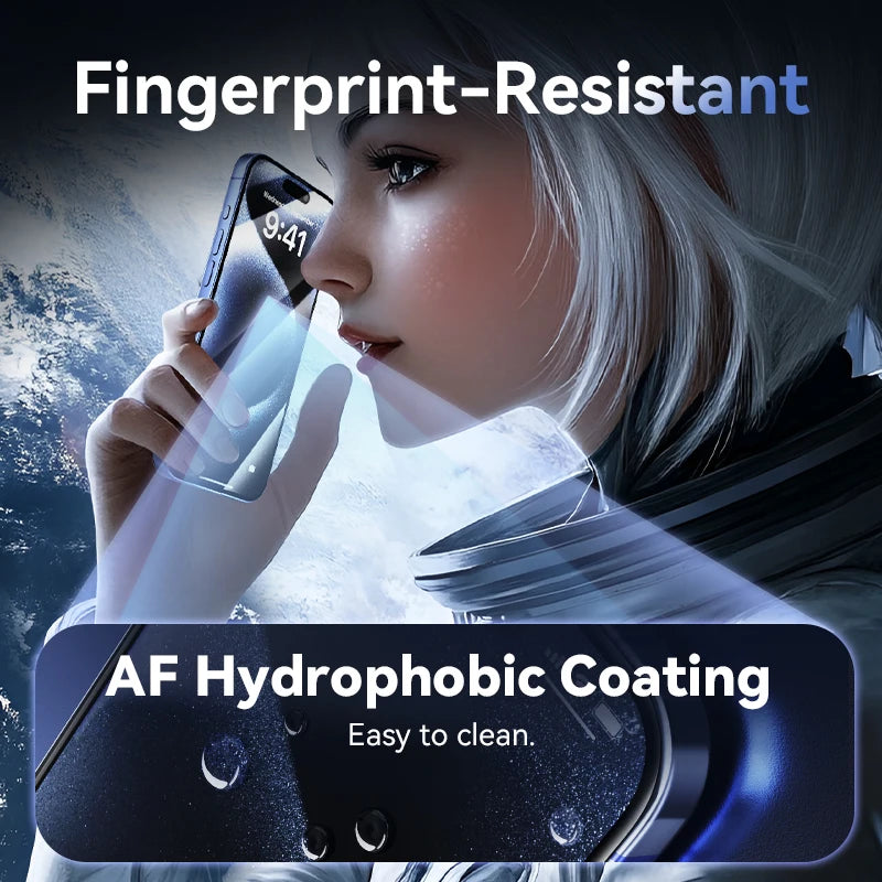 Ultra-Thin HD Tempered Glass Screen Protector for iPhone 16 Series