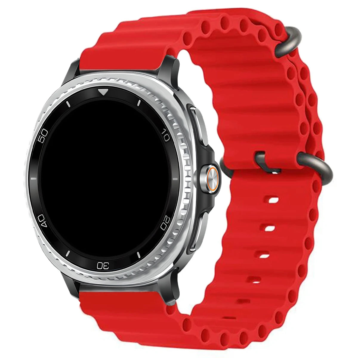 Ocean Silicone Strap for Samsung Galaxy Watch 8 & Galaxy Watch 8 Classic