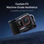 TELESIN Hand Grip and Rabbit Cage Set for Insta360 Ace Pro 2