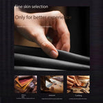 Premium Leather Magnetic Case with Ring Kickstand for Samsung Galaxy S26 Series