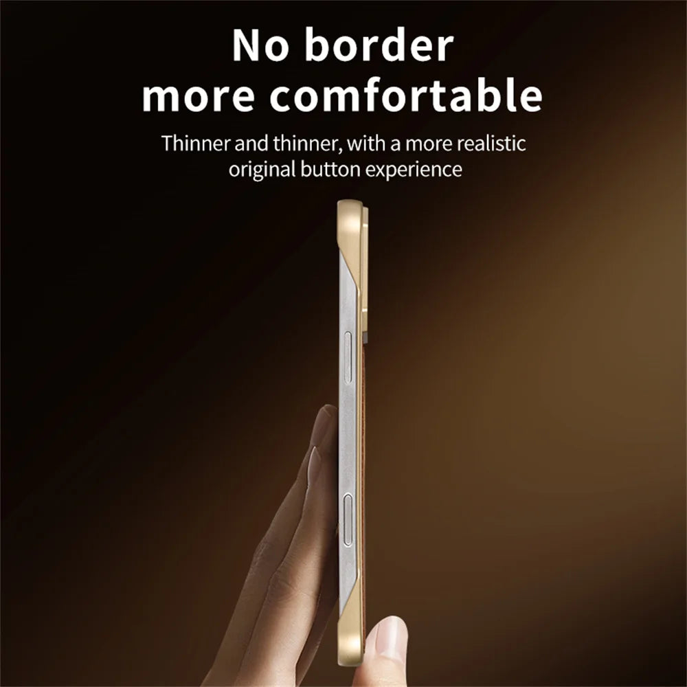 Premium Leatherette Aromatherapy MagSafe Case for iPhone 16 Series