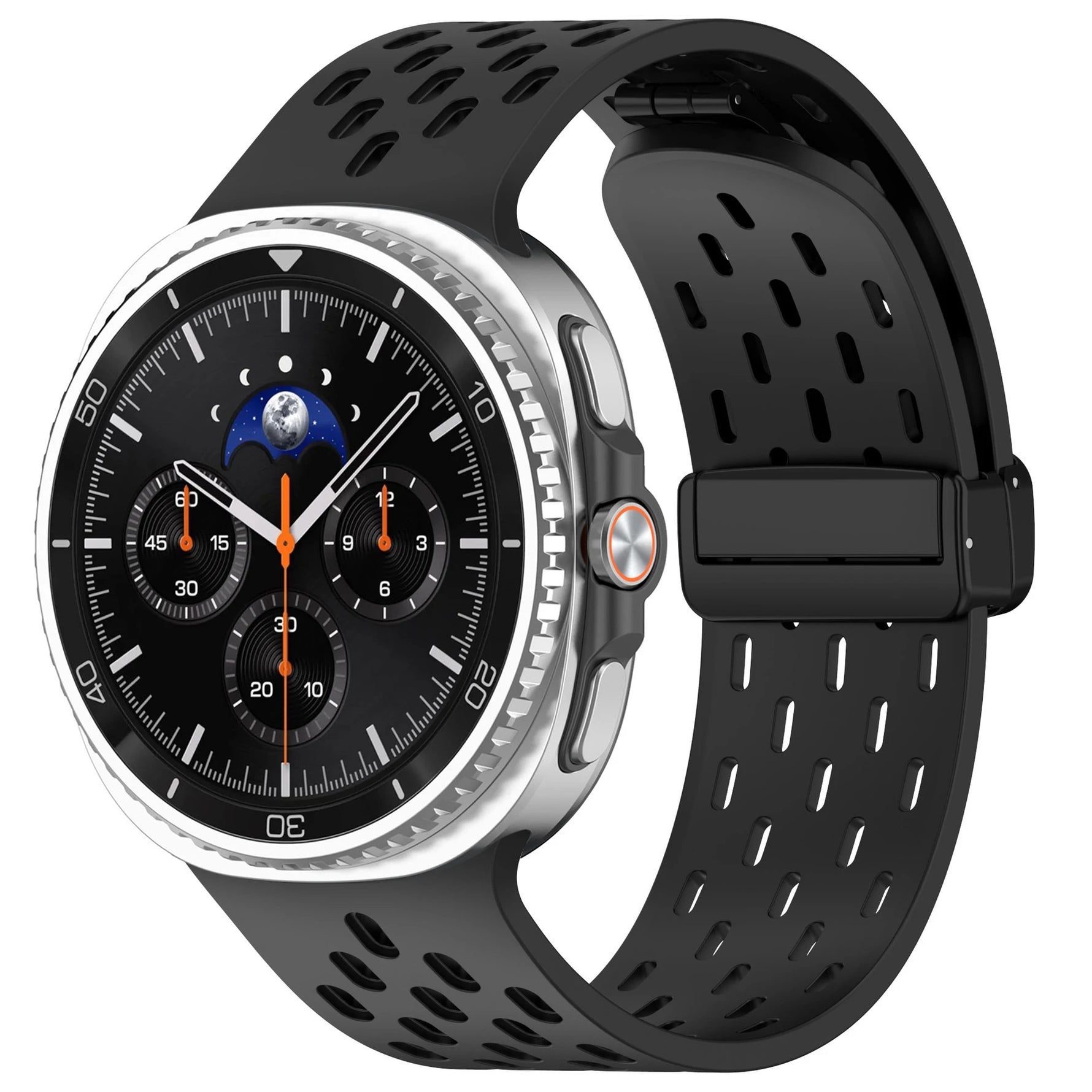Breathable Magnetic Silicone Strap for Samsung Galaxy Watch 8 & Galaxy Watch 8 Classic