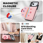 Premium Leather Wallet Case with Long Lanyard for iPhone 17 Series