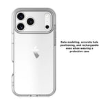 Transparent Camera Lens Protection Case with Raised Bezel Ring for iPhone 18 Series