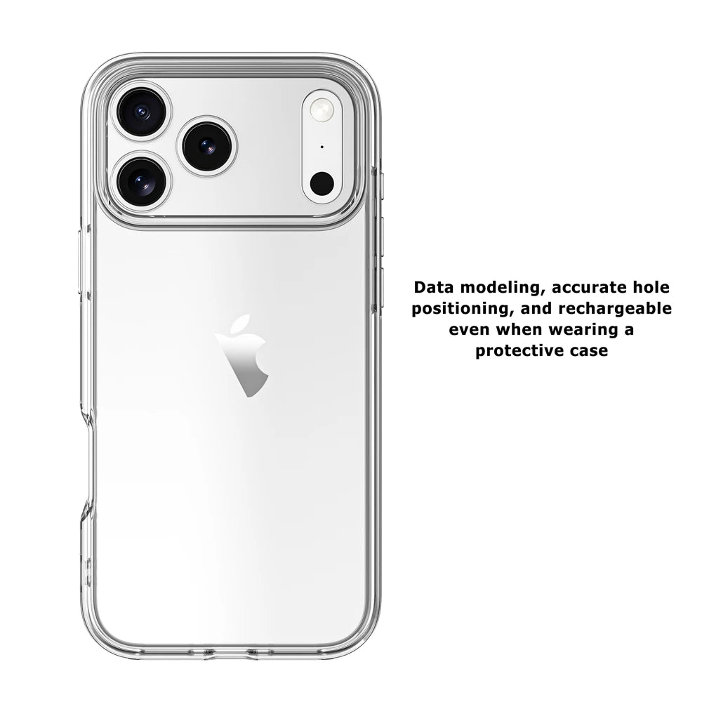 Transparent Camera Lens Protection Case with Raised Bezel Ring for iPhone 18 Series