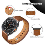 Leather Loop Strap for Samsung Galaxy Watch Ultra and Samsung Galaxy Watch Ultra (2025)