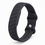 Textured Silicone Loop Strap with Adjustable Fit for Google Fitbit Air