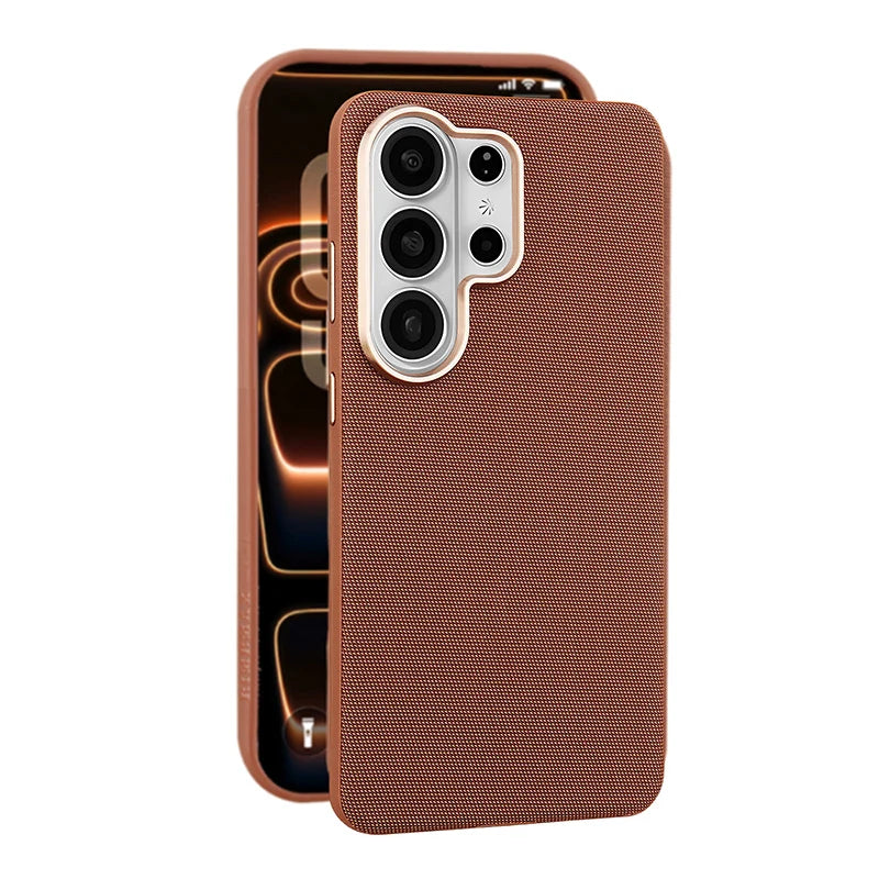 Luxury Leather Magnetic Case for Samsung Galaxy S26 Series