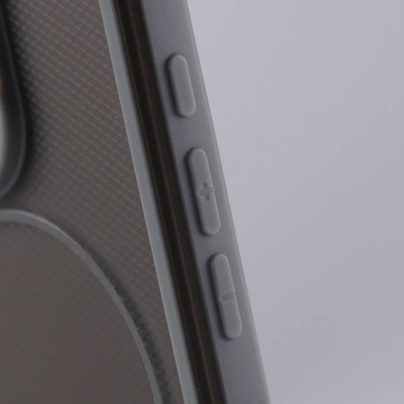 Soft Edge Frosted Translucent MagSafe PC Case for iPhone 16 Series