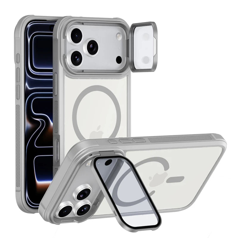 Premium MagSafe Case with Glass Camera Lens Protection for iPhone 17 Series