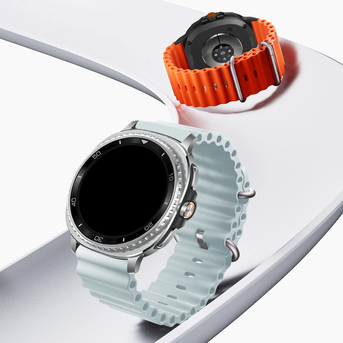 Ocean Silicone Strap for Samsung Galaxy Watch 8 & Galaxy Watch 8 Classic