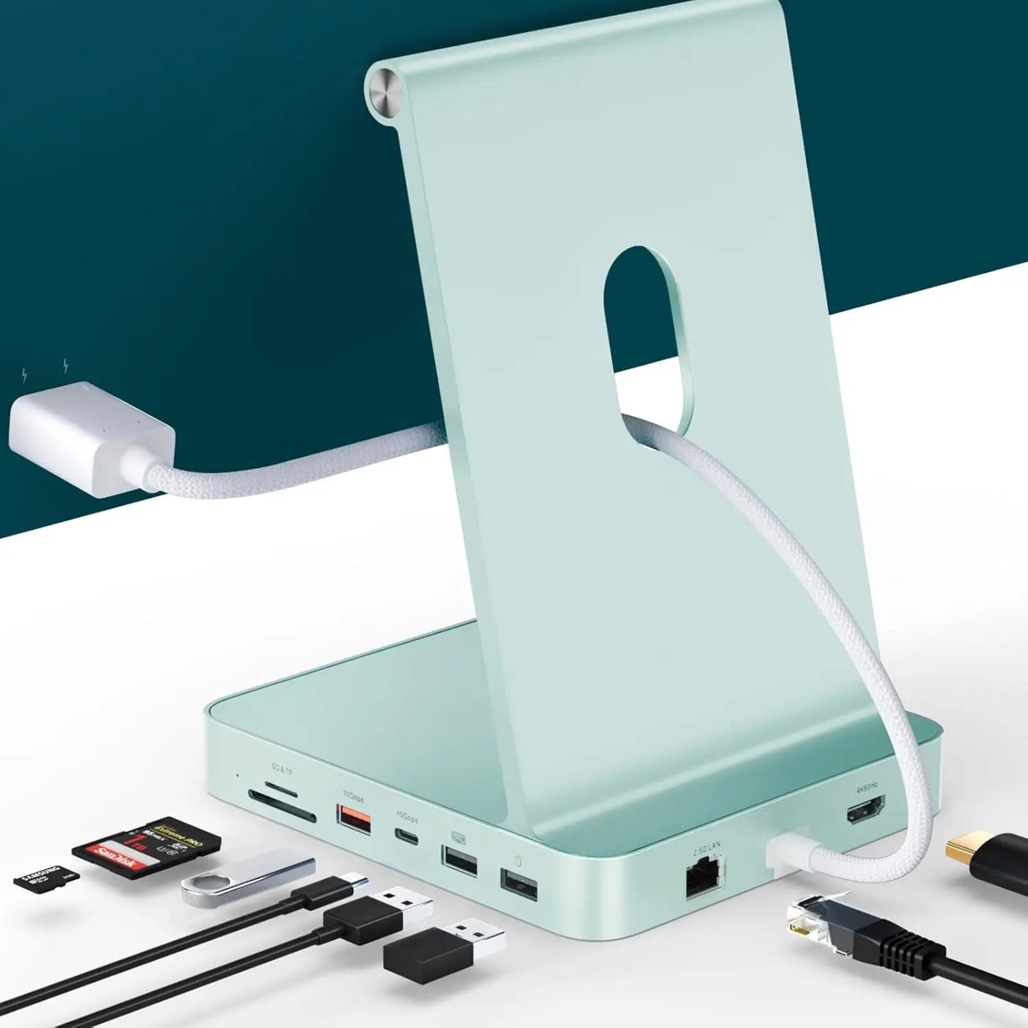 Minisopuru iExpandMate DS802PRO Hub for iMac 24”
