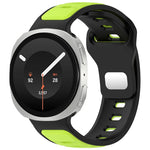 Dual-Color Perforated Sport Watch Band with Quick-Release Lugs for Samsung Galaxy Watch 9