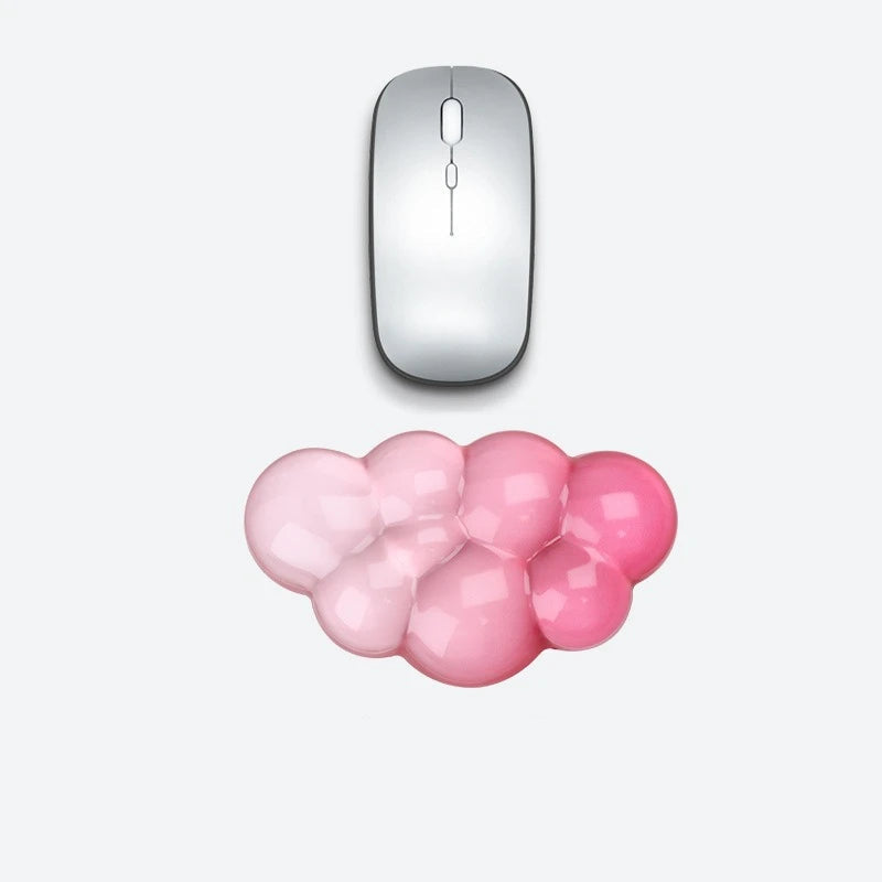 Cloud Silicone Wrist Rest for Keyboard and Mouse