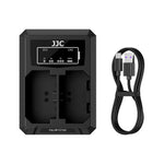 JJC Dual USB-C Charger for Sony NP-FZ100 Batteries