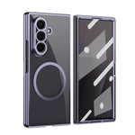 Samsung Galaxy Z Fold 6 Magnetic PC Case with Tempered Glass Film