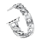 Fashion Sparkling Stone Metal Replacement Band for Apple Watch