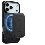 iPhone 17 Series Leather MagSafe Case with Removable Card Cover