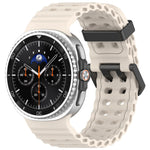 Ocean Style Silicone Band for Samsung Galaxy Watch 8 / Galaxy Watch 8 Classic