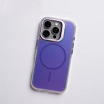 Gradient Laser MagSafe PC Case with Alloy Lens Protector for iPhone 16 Series