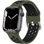 Two Tone Silicone Sport Strap for Apple Watch
