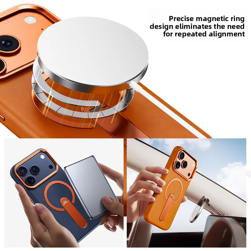 iPhone 17 Series Protective MagSafe Case with Kickstand