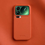 Premium Cowhide Leather Case for Xiaomi 17 Series