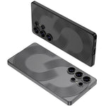 Unique S-Pattern Hard PC Phone Case with Camera Guard for Samsung Galaxy S25 Ultra