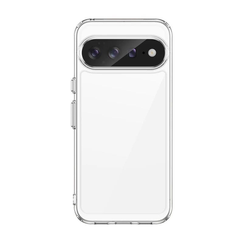 Clear PC Case with Soft TPU Edges for Google Pixel 11 Series