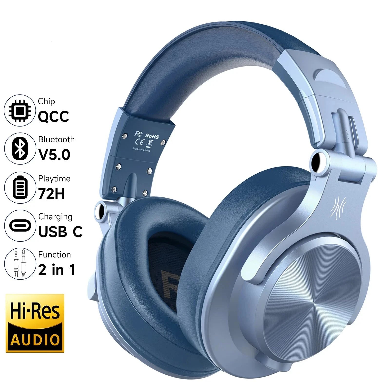 Oneodio A70 Wireless Bluetooth Headphones