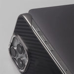 Ultra-Thin Frameless Carbon Fiber MagSafe Case for iPhone 16 Series