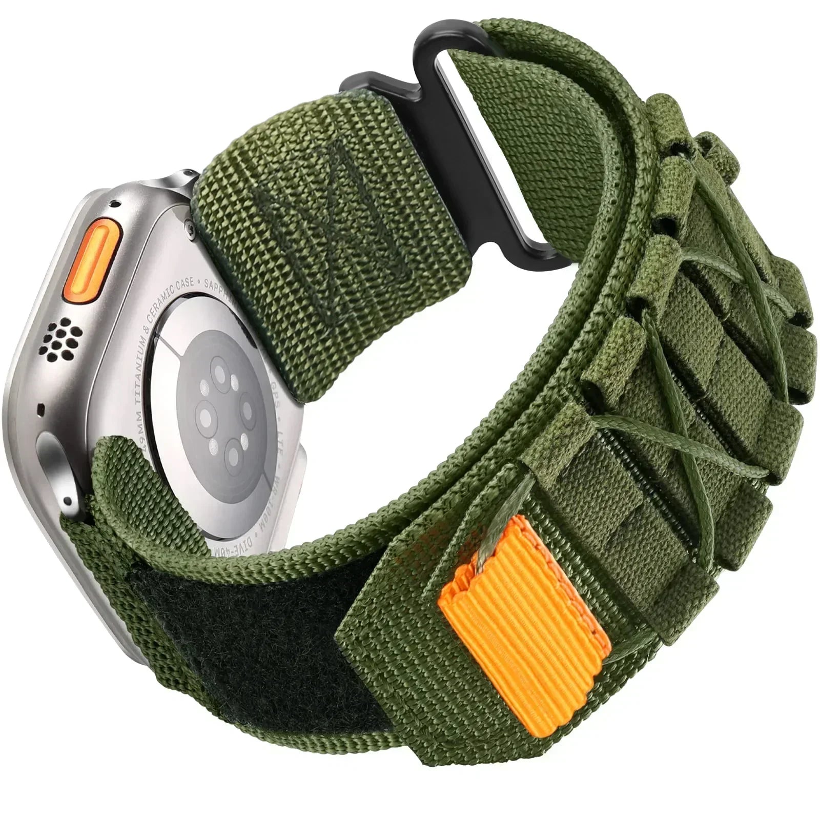 Heavy-Duty Nylon Tactical Band for Apple Watch