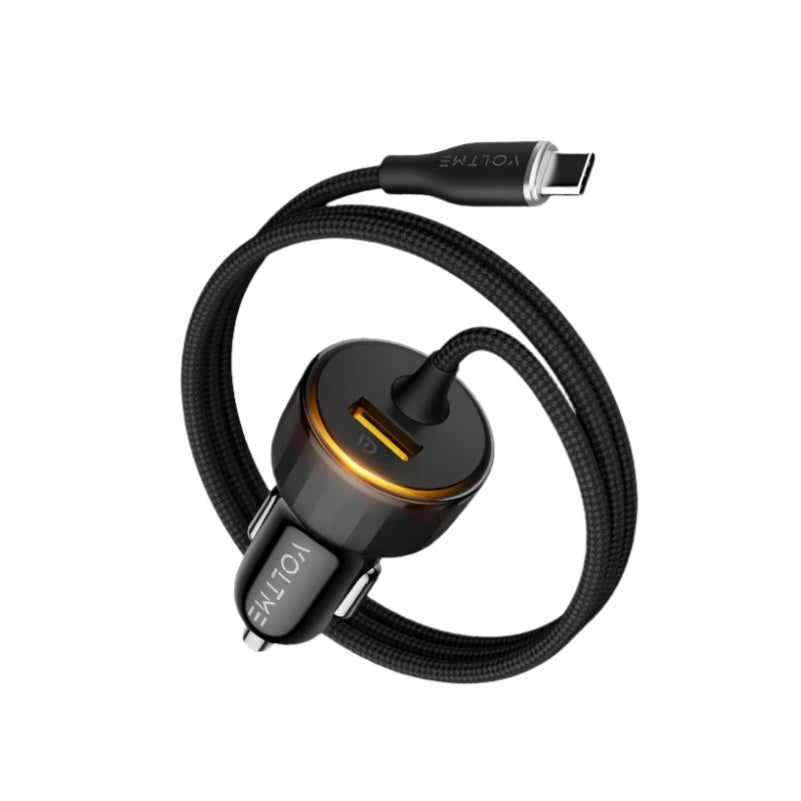 VOLTME 60W Dual Port Car Charger