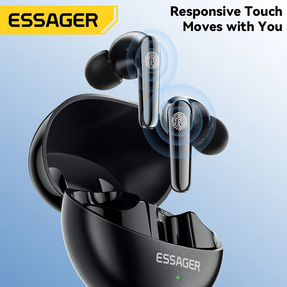 Essager Bluetooth 5.3 Noise Cancelling Earbuds