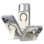 Durable Matte MagSafe Case with Built-In Stand for iPhone 17 Series