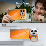 iPhone 17 Series Anti-Yellowing MagSafe Case with Lens Bracket