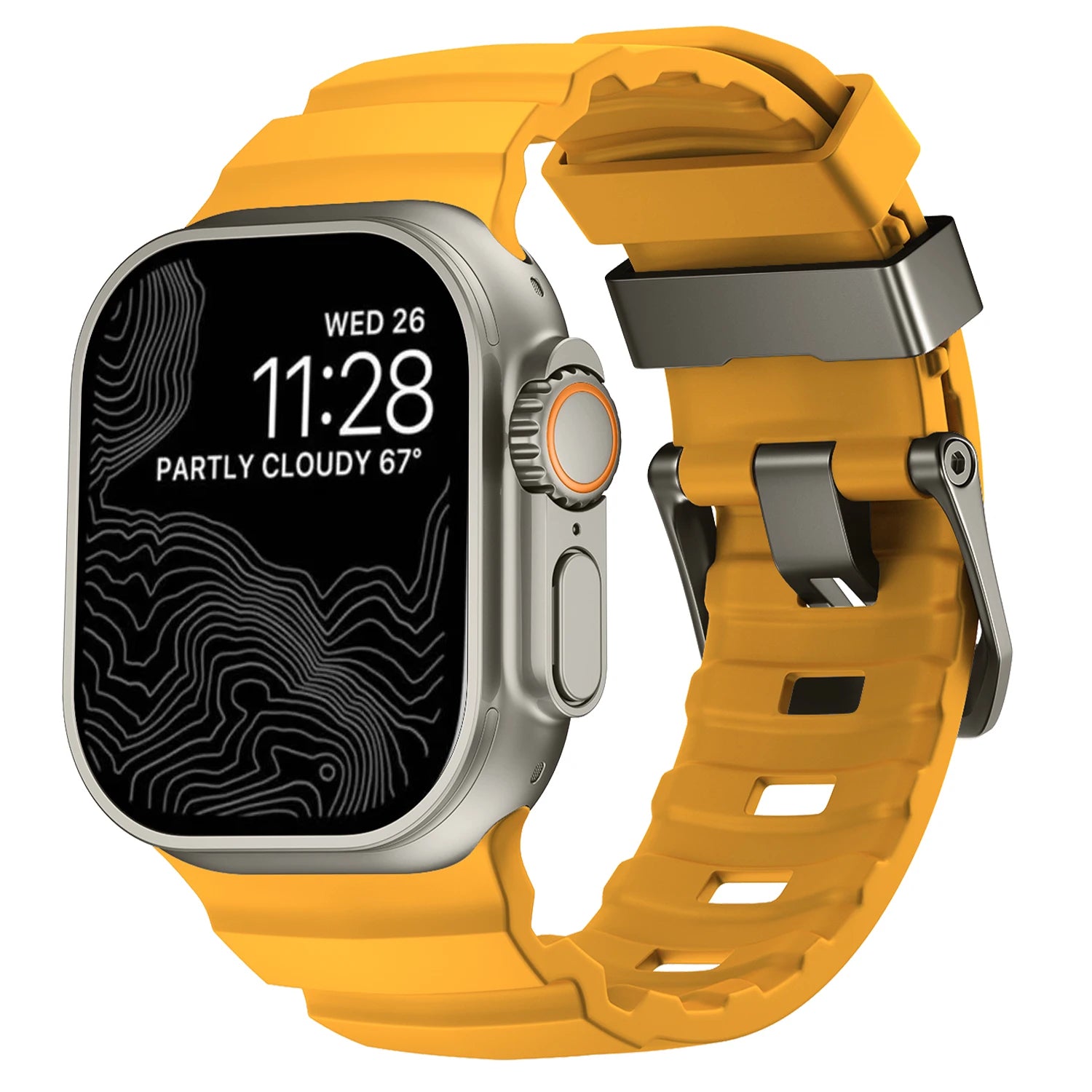 High-End Trail Silicone Strap for Apple Watch