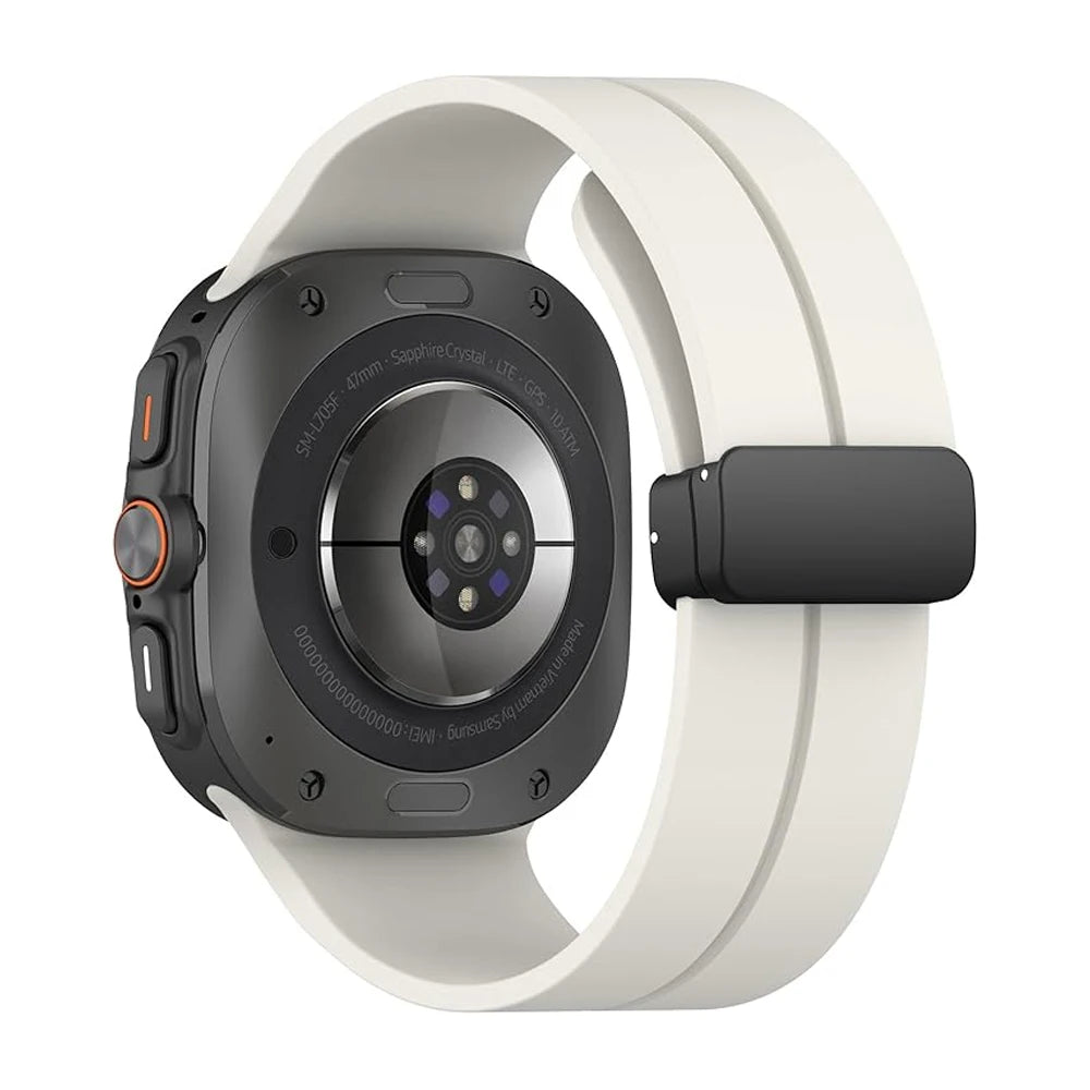 Silicone Magnetic Strap for Samsung Galaxy Watch Ultra and Samsung Galaxy Watch Ultra (2025)
