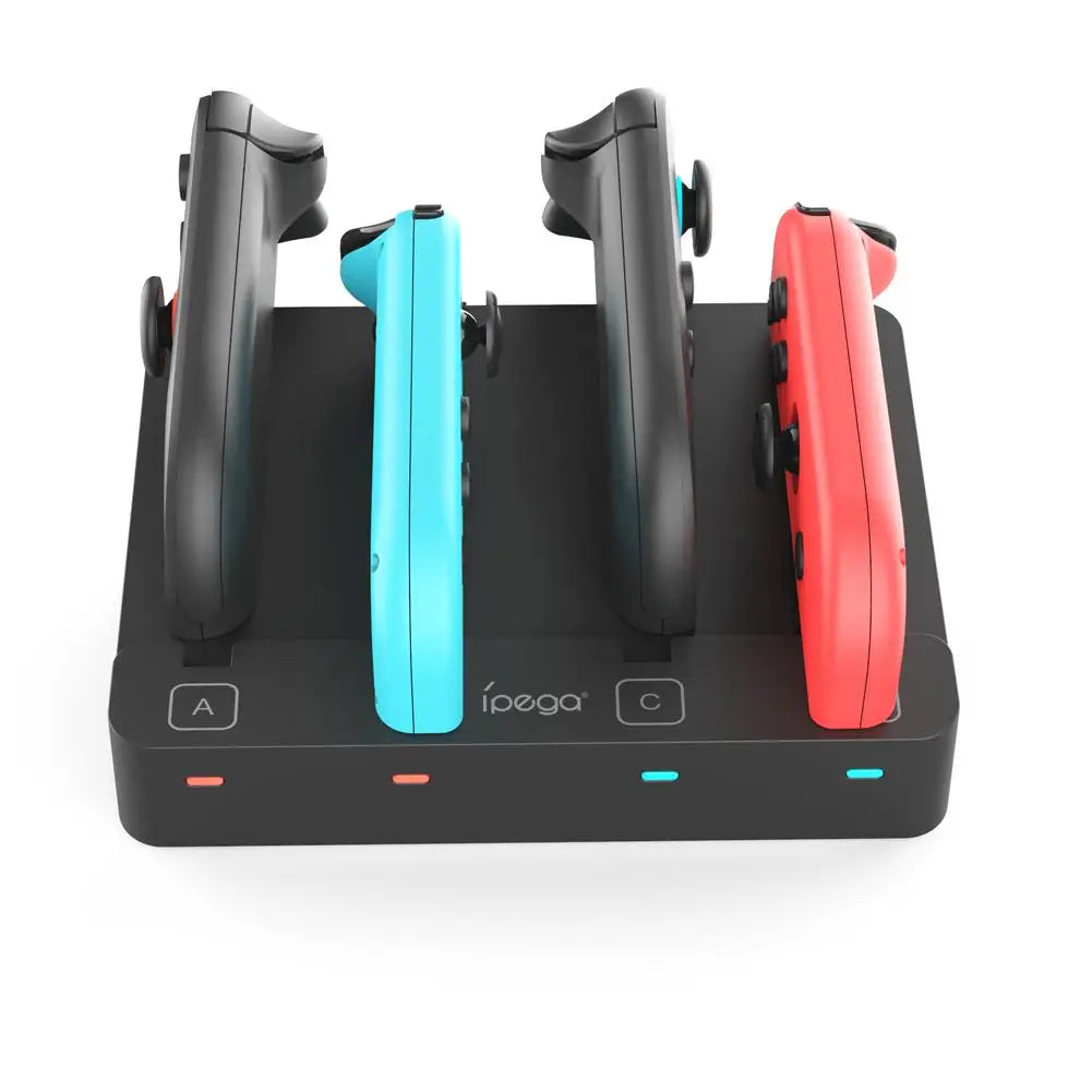 4-Slot Type-C Charging Dock Compatible with Nintendo Switch 2 Joy-Con Controllers