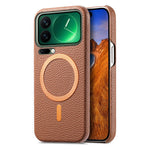 Business Lychee Grain Leather Case for Xiaomi 17 Series
