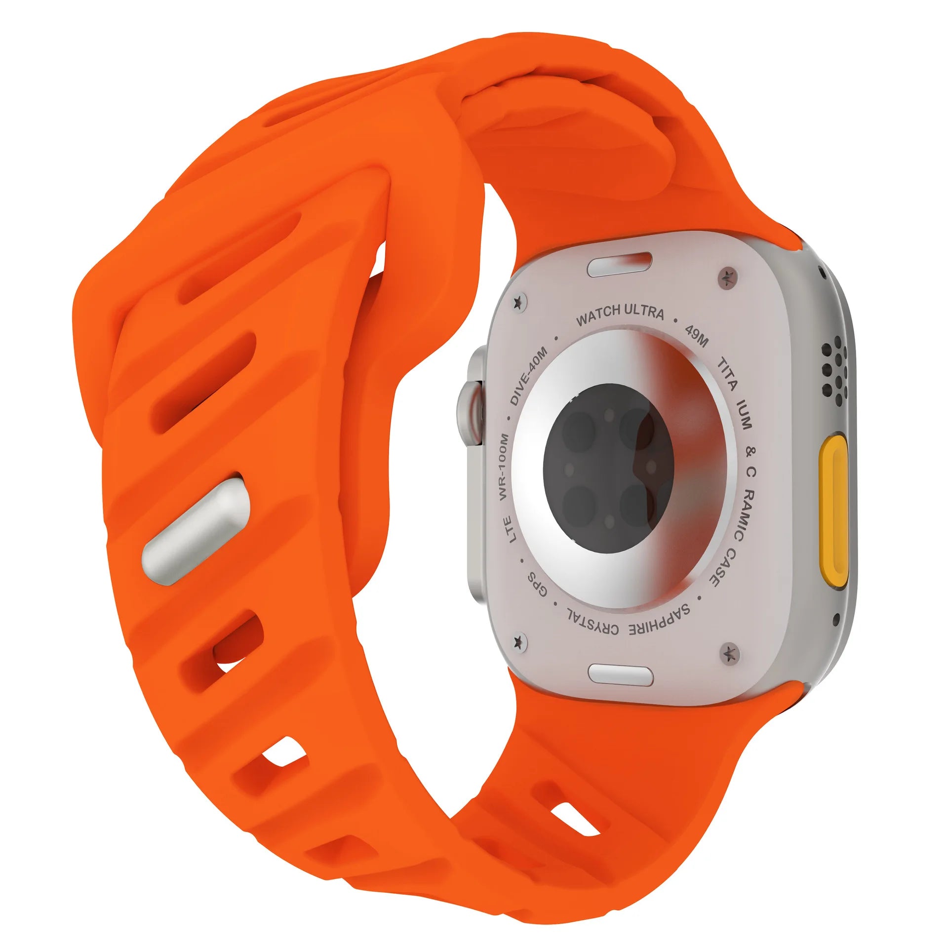 Durable Silicone Sport Strap for Apple Watch