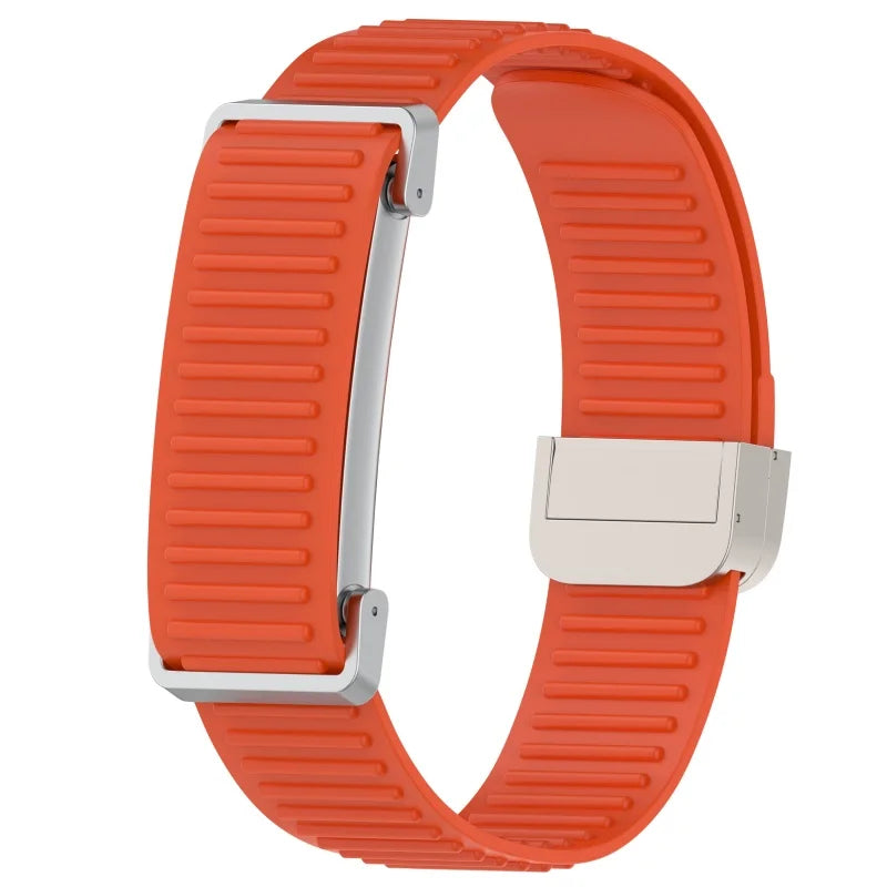 Soft Silicone Ridged Watch Strap for Google Fitbit Air