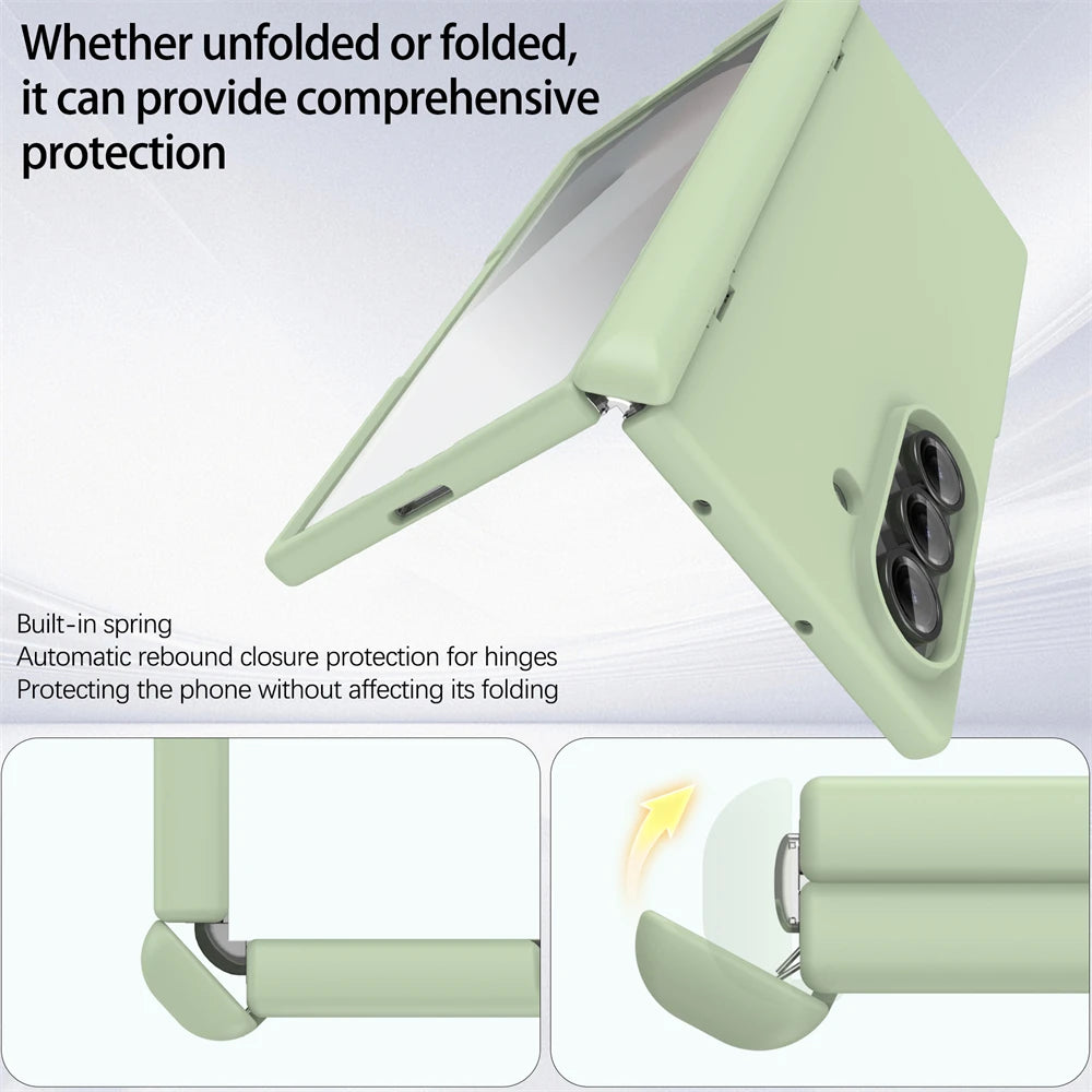 Premium Matte Magnetic Hard Case with Screen Film for Samsung Galaxy Z Fold 7