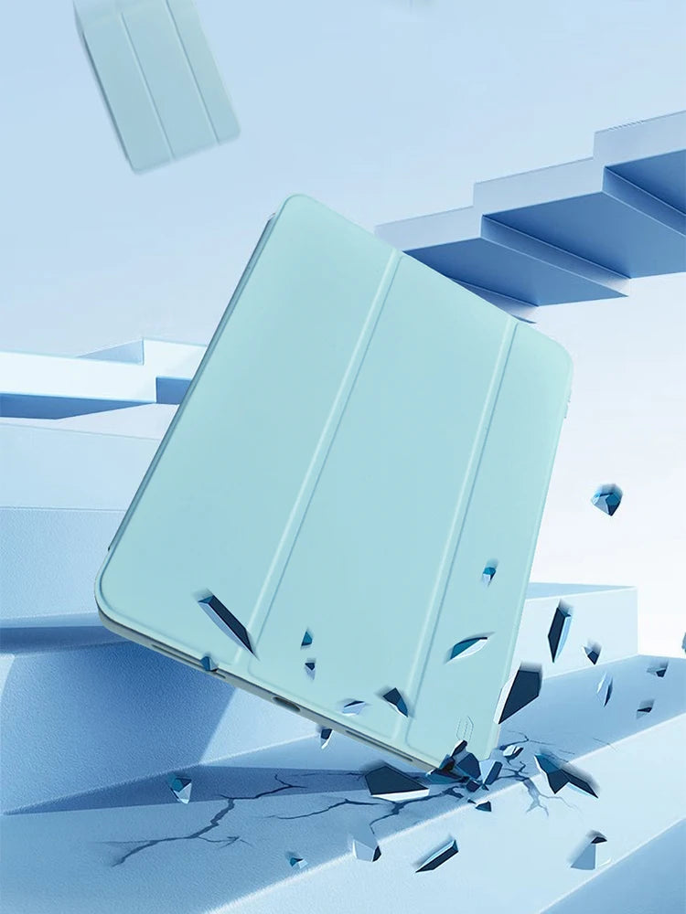 Protective Soft TPU Shockproof Case with Pencil Slot for iPad Pro M4 (2024)