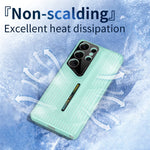 Breathable Translucent Phone Case with Heat Dissipation for Samsung Galaxy S25 Series